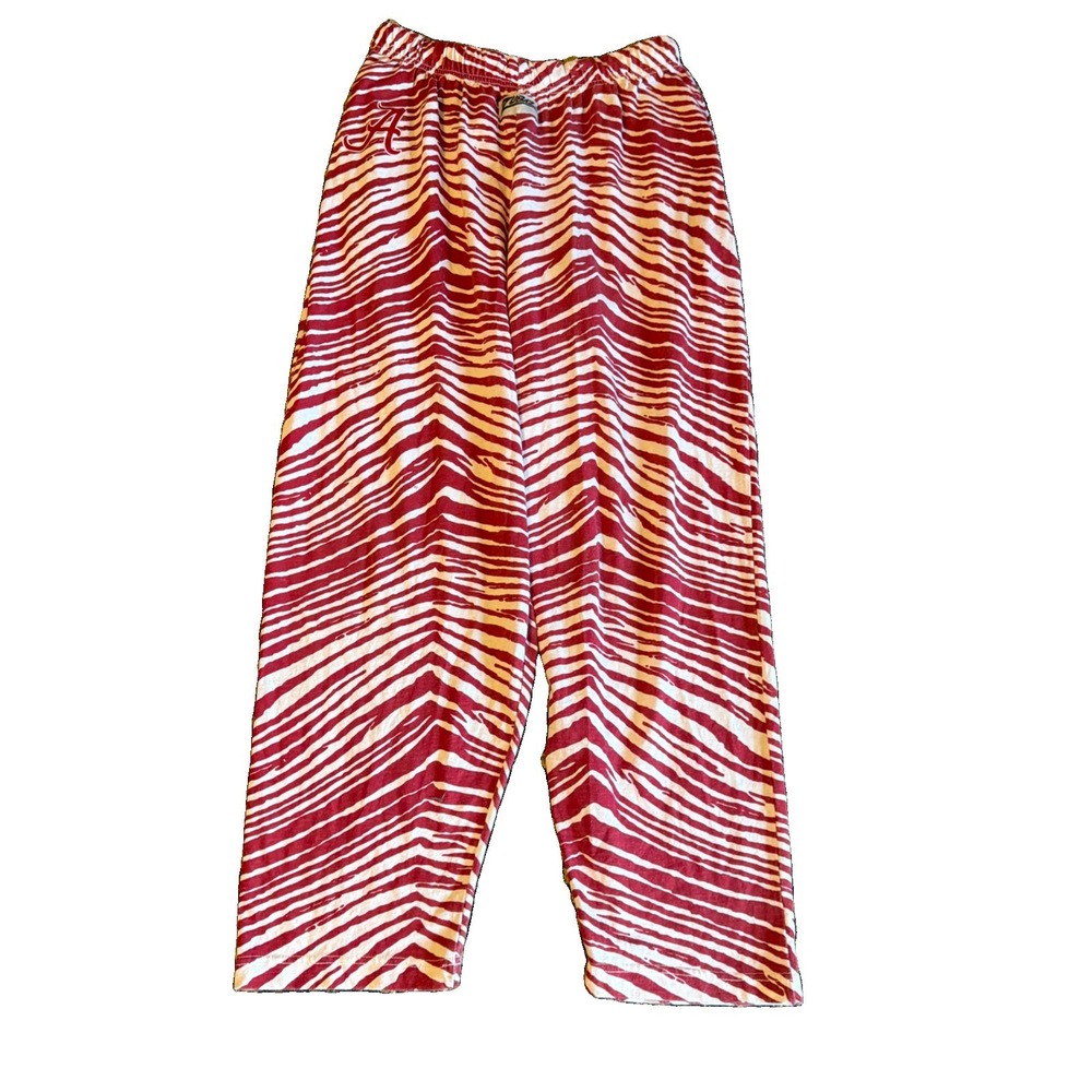 Alabama Crimson Tide ZUBAZ Campus Workout Pants Medium